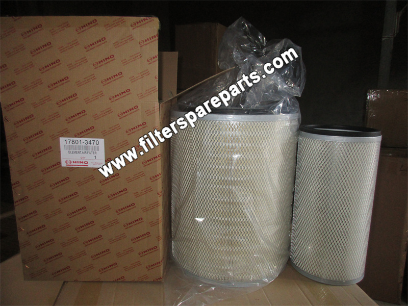 17801-3470 17801-3480 Hino Air Filter